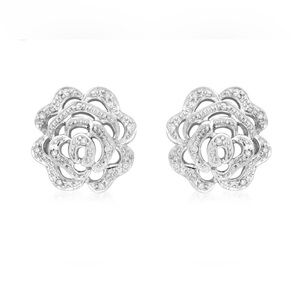 Rose Diamond Studs
